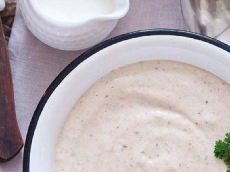 Πουρές κοτόπουλου με πράσο & πατάτα