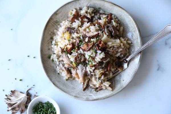 Ριζότο Άγριων Μανιταριών