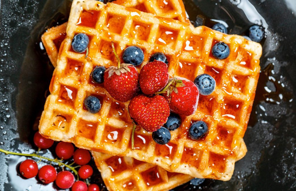 Χριστουγεννιάτικες Βάφλες