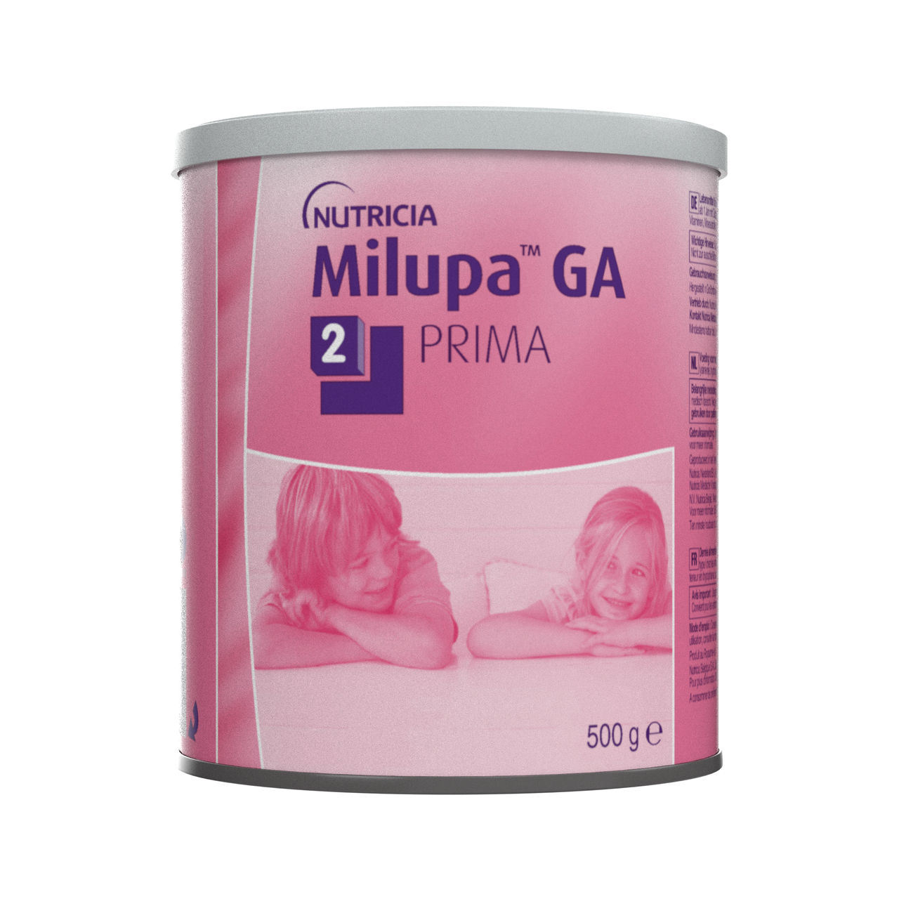 Milupa GA 2 Prima – prah za enteralno prehrano brez lizin in z zmanjšanim triptof‑anom, z vitamini in minerali, namenjen prehranski podpori pri glutarnični aciduriji tipa I pri otrocih od 1. leta dalje